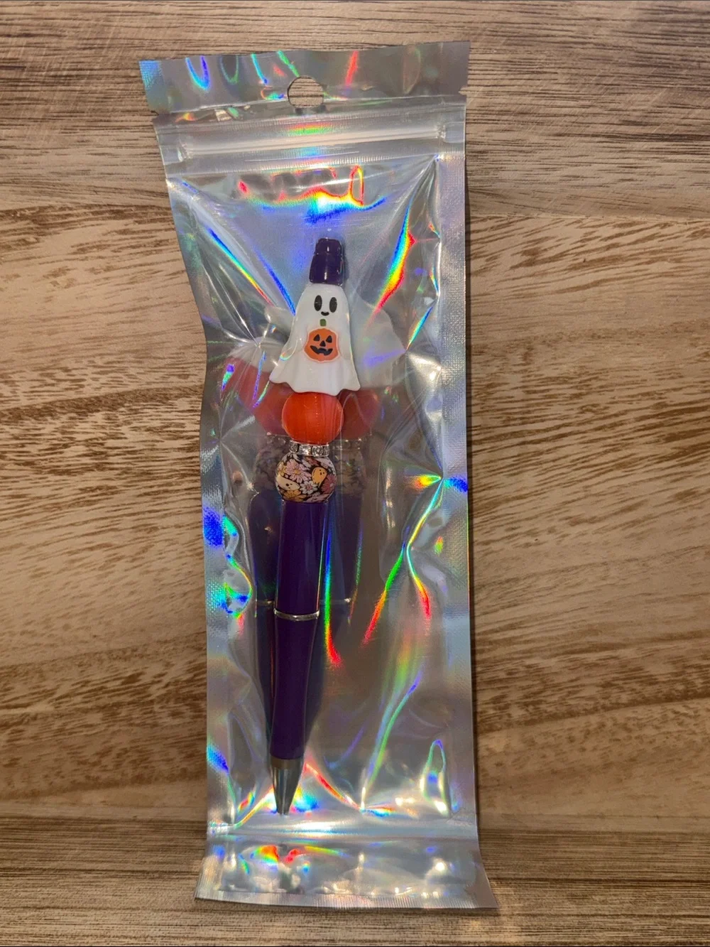 Halloween Ghost Pumpkin Ballpoint Pen - Purple